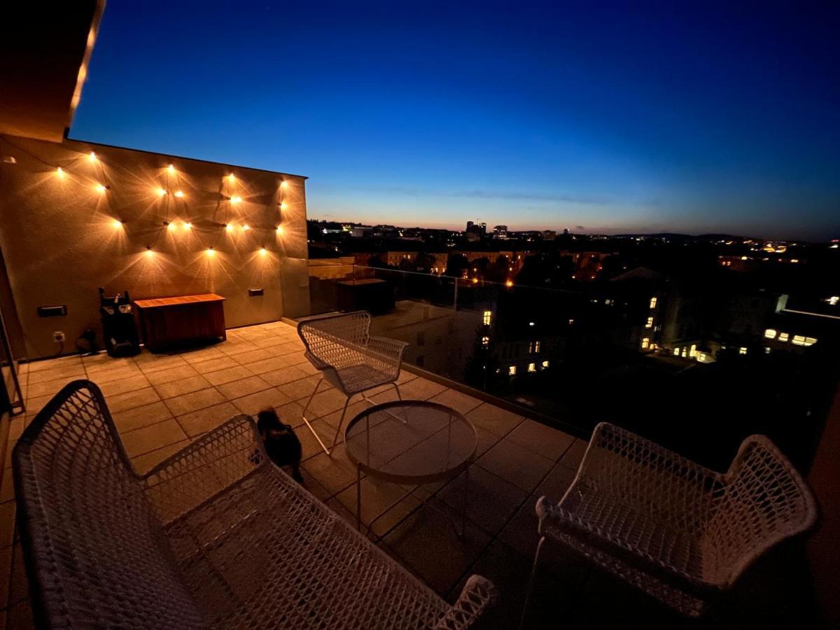 Brno City Center Apartment With Parking And A Big Terrace Zewnętrze zdjęcie